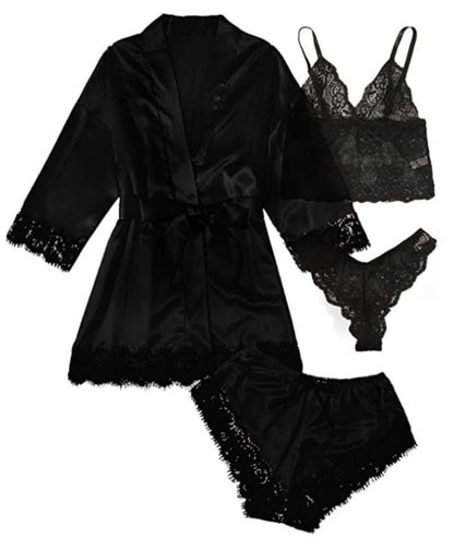 Öösärgikomplekt päitsetega