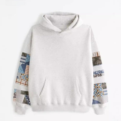 Ameerika hiphopi kapuutsiga dressipluus 