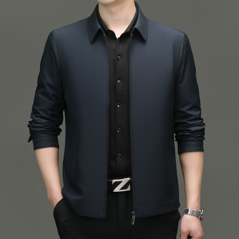 Ärirevääriga ühevärviline jakk 