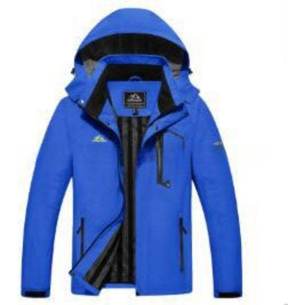 Pikkade varrukatega kapuutsiga jakk-mantel 