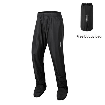 Välistingimustes jalgrattasõiduks mõeldud vihmaülikond 