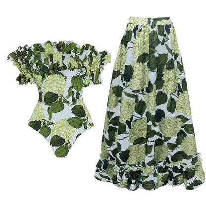 Naiste õlapaelteta ujumistrikoo 