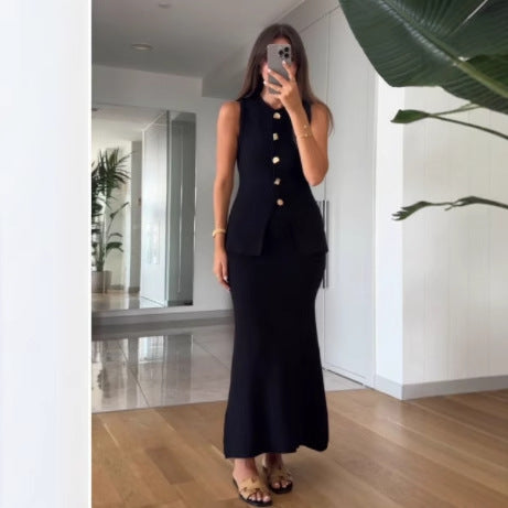 Ühevärviline kitsas puusaseelik 