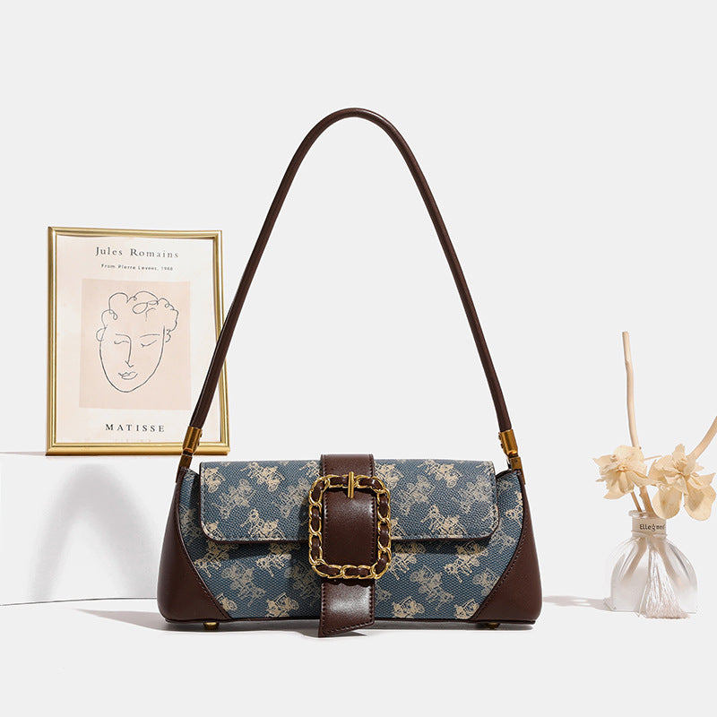 Vintage baguette käekott