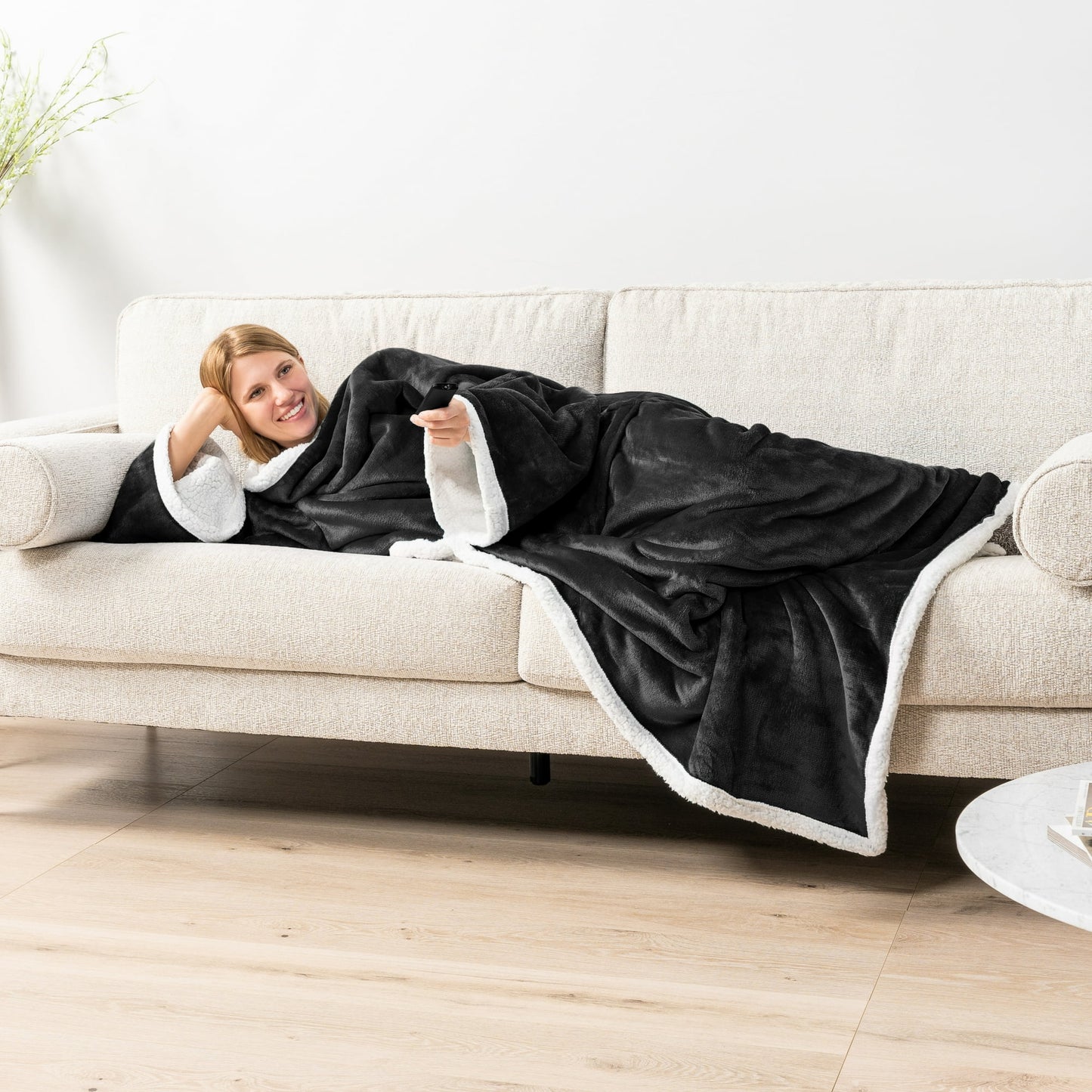 Pilv – pehme karusnahast televiisoritekk