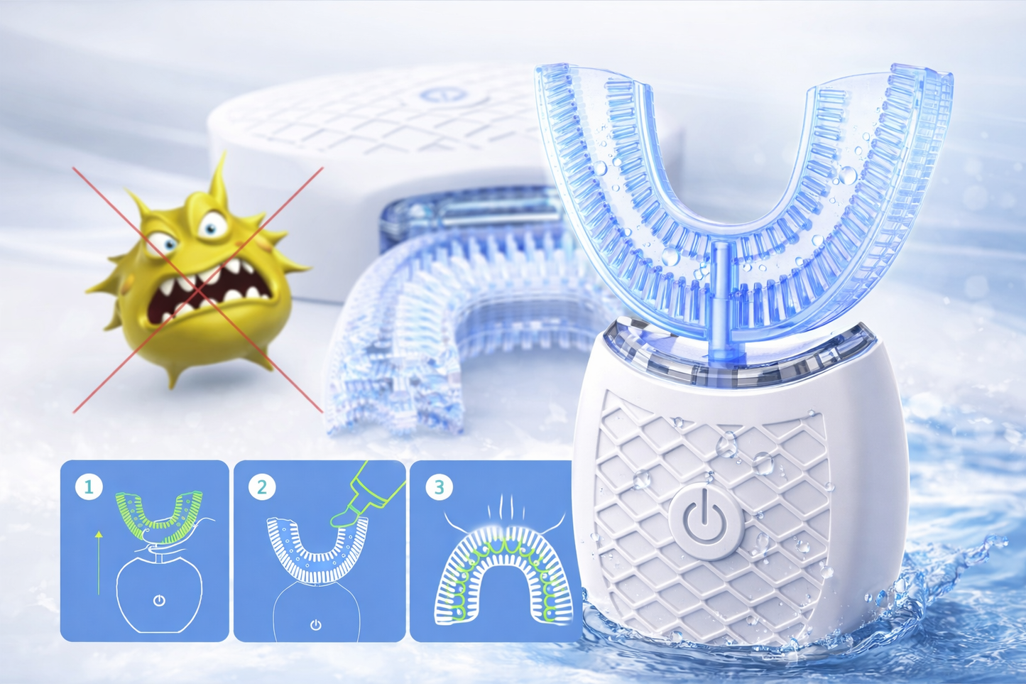 U-kujuline elektriline hambahari