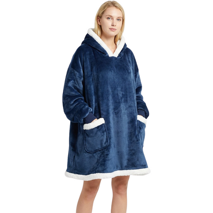 VÄRMELI vabaaja soe hommikumantel-tekk