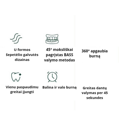 U-kujuline elektriline hambahari